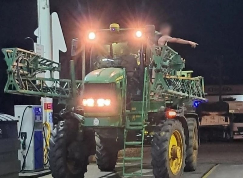 Homem que tentou atropelar policial com máquina agrícola vai a júri popular 
