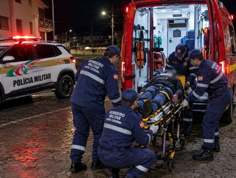 Homem é agredido com barra de ferro pelo ex-companheiro da namorada