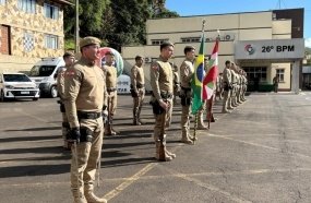 Solenidade celebra aniversários do 10º Comando Regional e do 26º Batalhão da PM