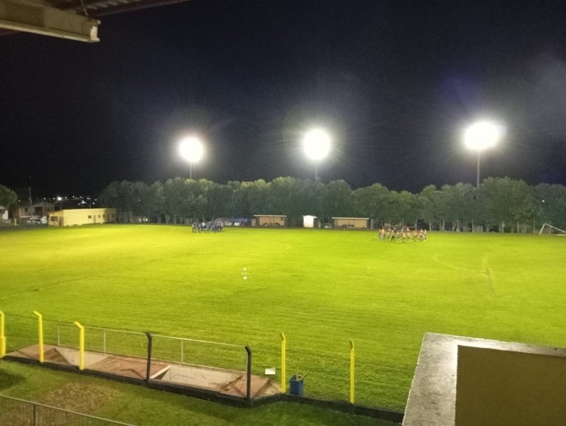 Estádio de Herval d’Oeste tem câmeras destruídas dois dias após instalação
