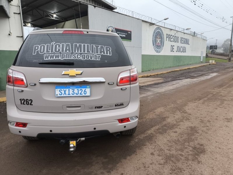 Acusado de stalking e injúria é preso pela Polícia Militar em Joaçaba