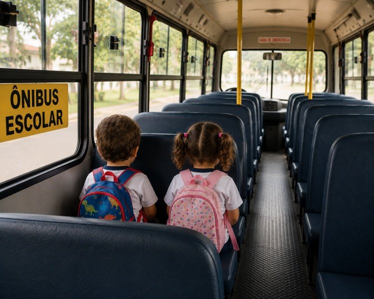 Mãe é presa por não buscar filhos em ponto de ônibus após a creche