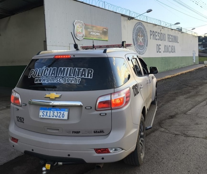 Regressão de regime leva homem de volta à prisão em Herval d’Oeste