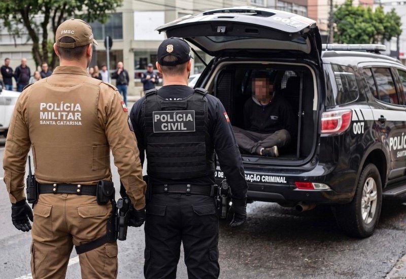 Polícia prende segundo envolvido no arrombamento de mercado em Herval d’Oeste