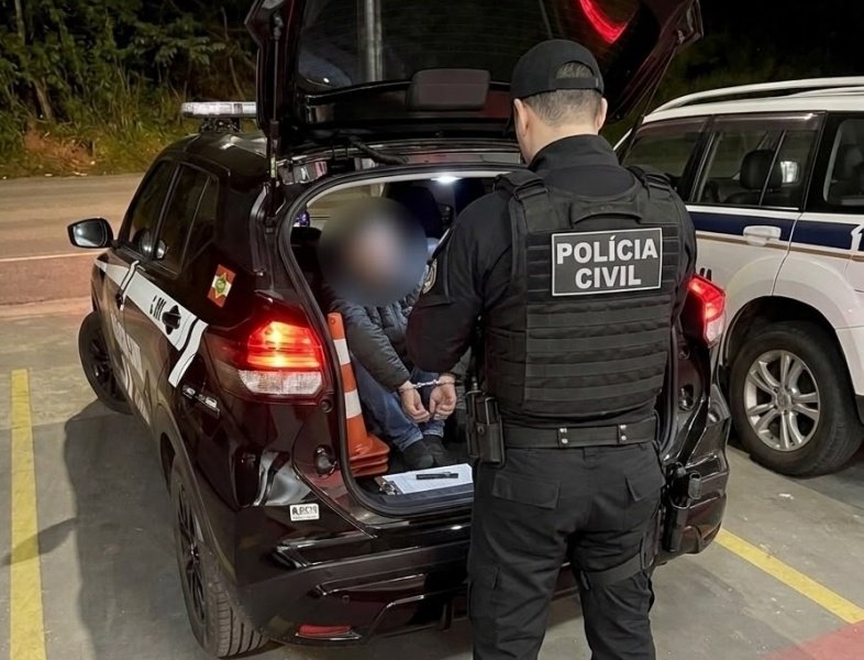 Investigado por tráfico e com histórico criminal é preso em Herval d´Oeste 
