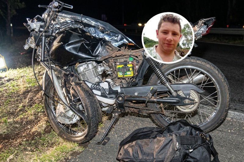 Motociclista de Erval Velho morre em colisão frontal contra van na BR-282