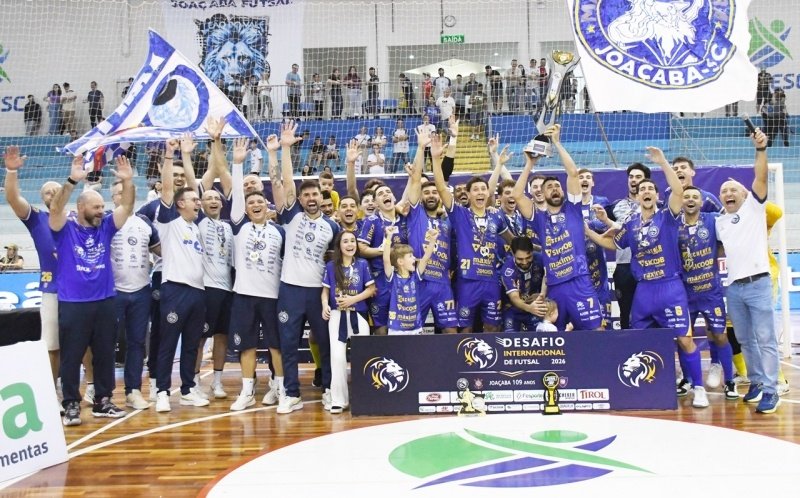 Joaçaba Futsal conquista título inédito do Desafio Internacional 