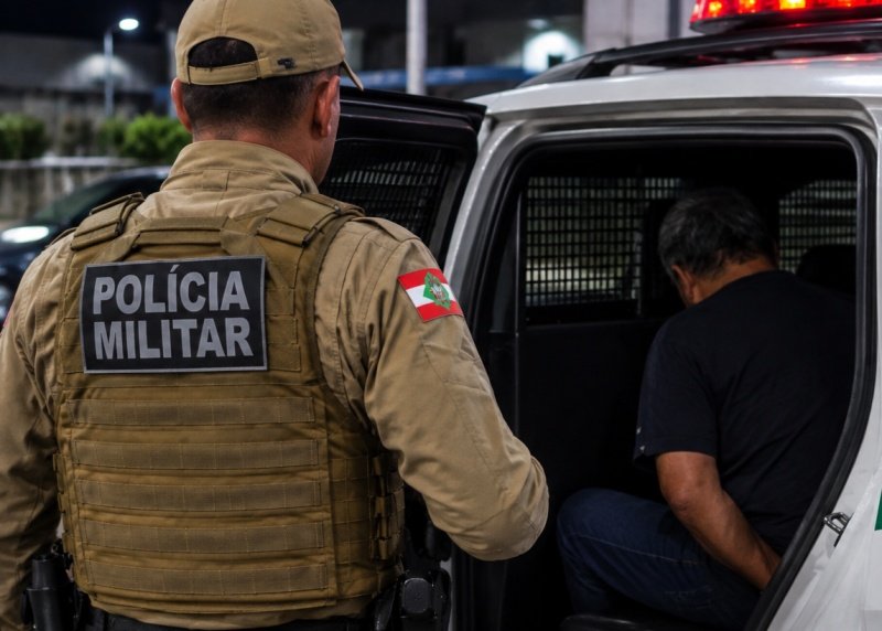 Homem é preso após manter companheira em cárcere privado e ameaçá-la com martelo
