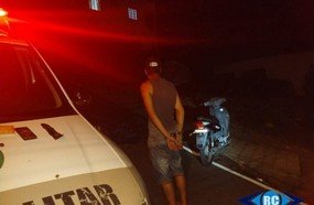 PM de Capinzal faz a primeira prisão do ano no Estado