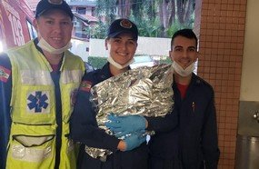 Bombeiros de Catanduvas realizam parto dentro de ambulância