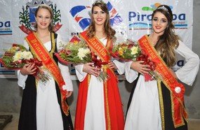 Adriana Camila Pilger é a Rainha da Festa do Agricultor de Piratuba