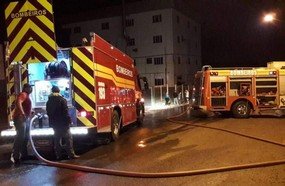 Incêndio atinge fábrica de alimentos em Videira