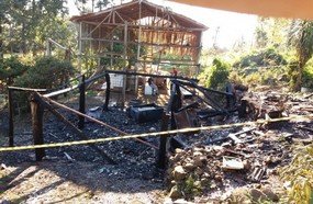 Homem morre carbonizado durante incêndio no interior de Herval
