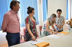 Novos profissionais da educação tomam posse em Joaçaba