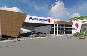 Passarela vai ampliar supermercado de Herval d´Oeste