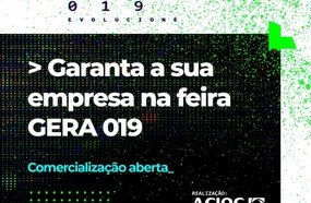 Feira GERA 2019 já tem mais de 30 expositores confirmados