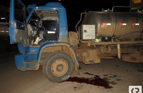 Morre motociclista atingido por caminhão em Joaçaba
