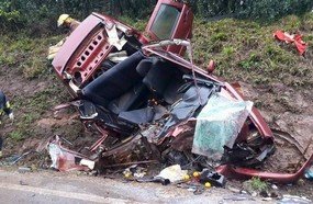 Acidente que matou três pessoas foi causado por excesso de velocidade