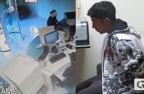 Rapaz que assaltou Sicoob em Erval Velho pega 05 anos de prisão