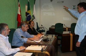 Valdão toma possa como vereador