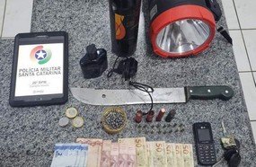 Polícia Militar de Campos Novos recaptura foragido de Lages
