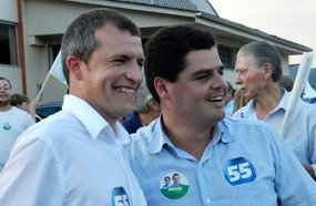 Moisés Diersmann e Juliano se reelegem em Luzerna