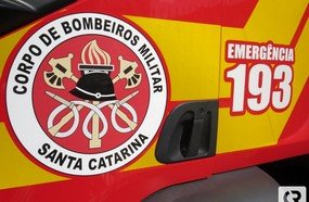 Casa com oito pessoas desmorona em Herval d´Oeste