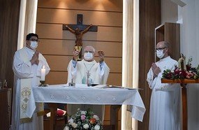 Missa celebra o Dia de Santa Teresinha no HUST