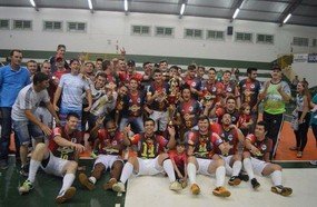 Luzerna sagra-se campeão do Campeonato Regional de Futsal