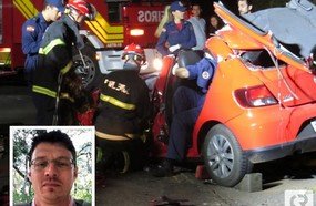 Morre motorista que colidiu em caminhão na BR-282, em Herval