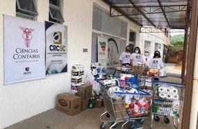 Ciências Contábeis arrecada doações para Residencial de Idosos