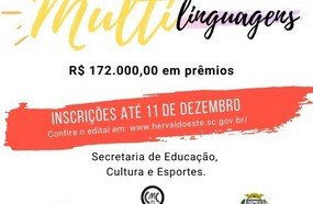 Herval lança edital para premiar artistas que promovem cultura