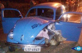Motorista é preso por embriaguez após acidente em Capinzal