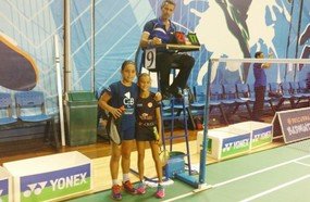 Letícia Andres da AMOB é campeã brasileira de dupla no Badminton
