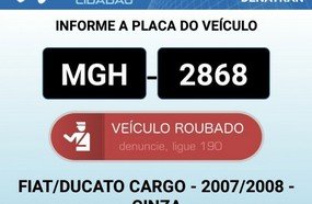 Vendedor tem veículo furtado em Catanduvas