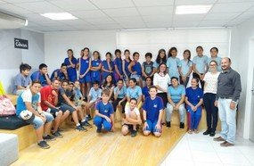 Alunos das séries finais participam de projetos no contraturno