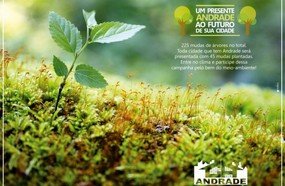 Andrade comemora 45 anos com ação em prol do meio ambiente