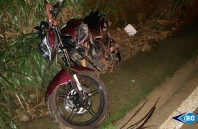 Motociclista fica gravemente ferido após queda na SC-150