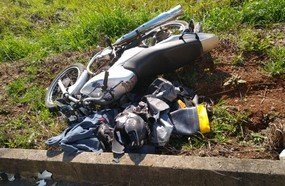 Motociclista morre após ser socorrido pelo SAMU em Jaborá