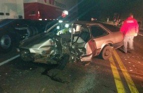 Motorista morre em colisão com carreta em Concórdia
