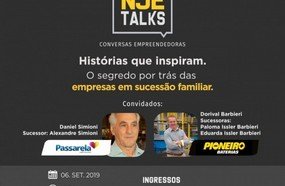 Sucessão familiar será tema do NJE Talks 2019