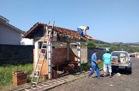 Prefeitura de Herval promove melhorias nos abrigos de ônibus