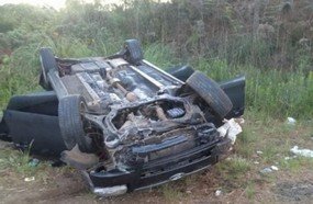 Identificada idosa que morreu em acidente com veículo de Luzerna