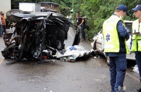 Motorista perde a vida ao colidir de frente com caminhão