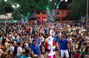 Multidão prestigiou a abertura do Natal Encantado de Capinzal