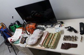 Polícia Militar recupera objetos e prende autores de furto em Joaçaba