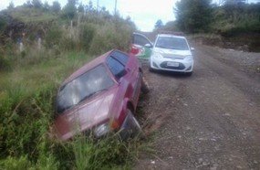 Encontrado veículo furtado durante a madrugada