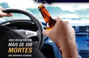 Operação Carnaval: PRF flagra 165 motoristas embriagados