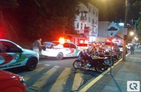 PM contém briga generalizada na Praça de Herval