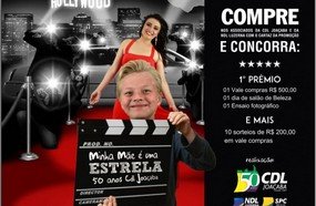 Minha Mãe é uma Estrela: promoção especial da CDL